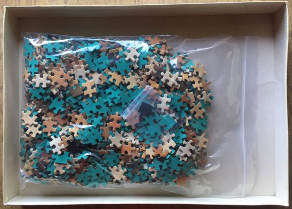 Image of the puzzle 1000, Dujardin, St. Petersburg, Complete, Picture of the bag