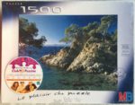 Image of the puzzle 1500, MB, Repos dans une Calanque, Factory Sealed, Picture of the box