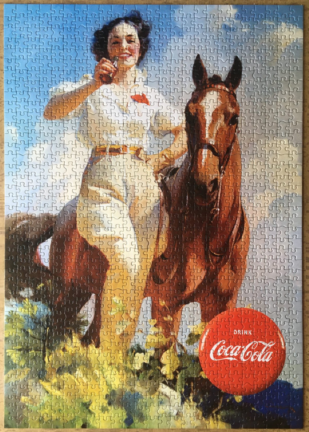 1000, Educa, Coca Cola, 11774, Complete, 2024-07-28 Image of the puzzle 1000, Educa, Coca Cola, 11774, Complete, Picture of the puzzle