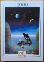 Image of the puzzle 1000, Nathan, Galaxy, Bonnec Brothers, Complete, Picture of the box