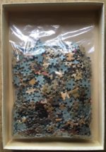 Image of the puzzle 1000, Jumbo, Stormy Weather, by Willem van de Velde the Younger, Complete, Picture of the bag