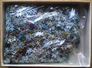 Image of the puzzle 2000, Schmidt, Idyllic Scene, by Peter Motz, Complete, Picture of the bag