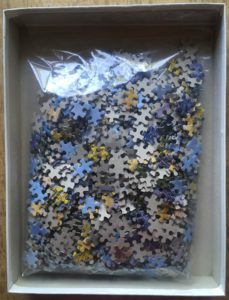 Image of the puzzle 1000, MB, Provence, Hong Ou Lee, Complete, Picture of the bag