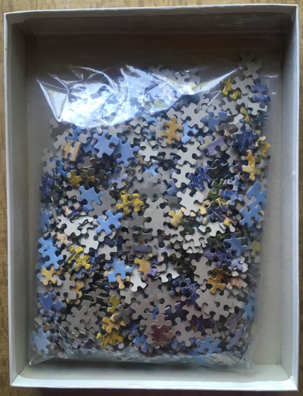Image of the puzzle 1000, MB, Provence, Hong Ou Lee, Complete, Picture of the bag