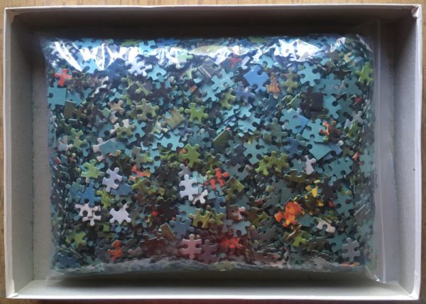 Image of the puzzle 3000, Falcon, Tyrol, Complete, Picture of the bag