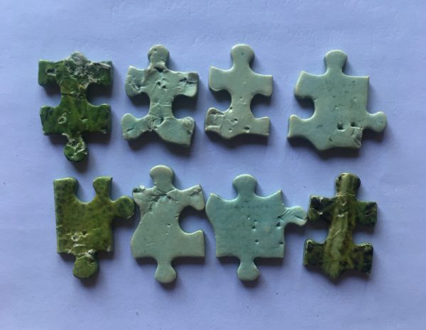 Image of the puzzle 1500, MB, Le Château Gué Péan, Complete, Picture of the pieces