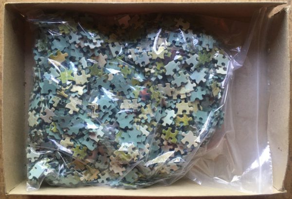 Image of the puzzle 1500, MB, Le Château Gué Péan, Complete, Picture of the bag