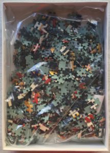 Image of the puzzle 1000, Nathan, Modern Times (Movie Poster), Sealed Bag, Picture of the bag