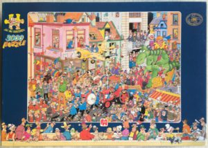 Image of the puzzle IMG_39883000, Jumbo, Carnival, by Jan van Haasteren, Picture of the box