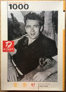 Image of the puzzle 1000, Druon, James Dean, Factory Sealed, Picture of the box