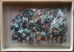 Image of the puzzle 500, MB, In the Diner, Complete, Picture of the bag