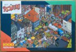 Image of the puzzle 1000, Hart van Limburg, Market in Roermond, by Maikel Crompvoets, Complete, Picture of the box