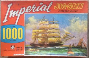 Image of the puzzle 1000, Tower Press, In Full Sail, Complete, Picture of the box