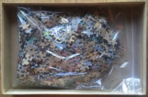 Image of the puzzle 1000, Tower Press, In Full Sail, Complete, Picture of the bag