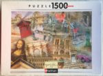 Image of the puzzle 1500, Nathan, Paris Metropolitain, Factory Sealed, Picture of the box