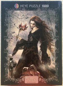 Image of the puzzle 1000, Heye, Black, Victoria Francés, Factory Sealed, Picture of the box