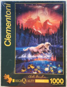 Image of the puzzle 1000, Clementoni, In Another World, by Christian Riese Lassen, Factory Sealeed, Picture of the box