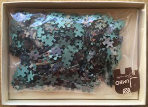 Image of the puzzle 520, Jumbo, Fruit Gathering in Martinique, by Paul Gauguin, Complete, Picture of the bag