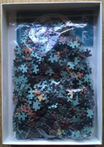 Image of the puzzle 1000, Nathan, Women of Algiers in their Apartment, by Eugène Delacroix, Incomplete, Picture of the bag