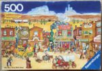 Image of the puzzle 500, Ravensburger, The Wild West, by Renate Mörtl-Rangnick, Complete, Picture of the box