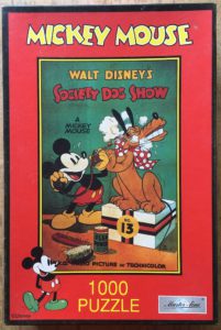 Image of the puzzle 1000, PTZ, Society Dog Show, by Walt Disney, Complete, Picture of the box
