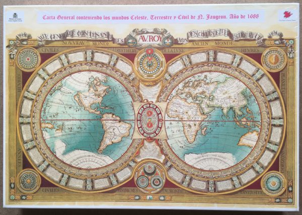 Image of the puzzle 1500, Educa, Carta General Conteniendo..., Factory Sealed, Picture of the box