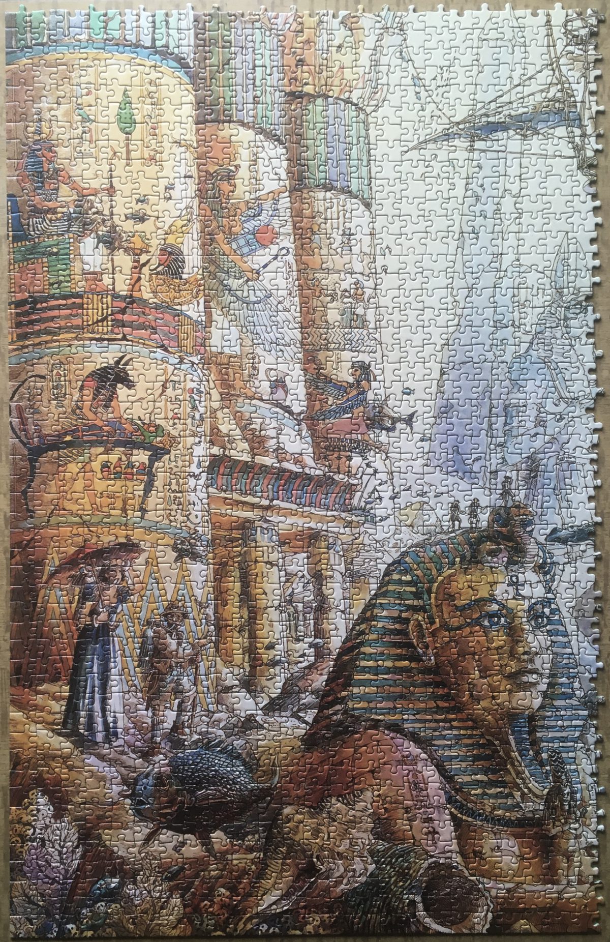 Image of the puzzle 6000, Nathan, Nautilus, Gabor Szittya, Complete, Picture of the puzzle