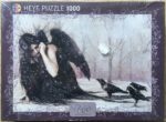 Image of the puzzle 1000, Heye, Raven, by Victoria Francés, Factory Sealed, Picture of the box