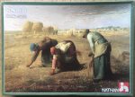 Image of the puzzle 2000, Nathan, The Gleaners, Jean-François Millet, Sealed Bag, Picture of the box