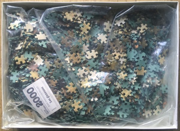 Image of the puzzle 2000, Nathan, The Gleaners, Jean-François Millet, Sealed Bag, Picture of the bag