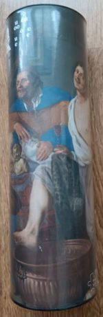 Image of the puzzle 1000, MSK, Allegory of the Five Senses, by Theodoor Rombouts, Factory Sealed, Picture of the box