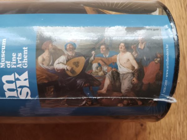 Image of the puzzle 1000, MSK, Allegory of the Five Senses, by Theodoor Rombouts, Factory Sealed, Picture of the box