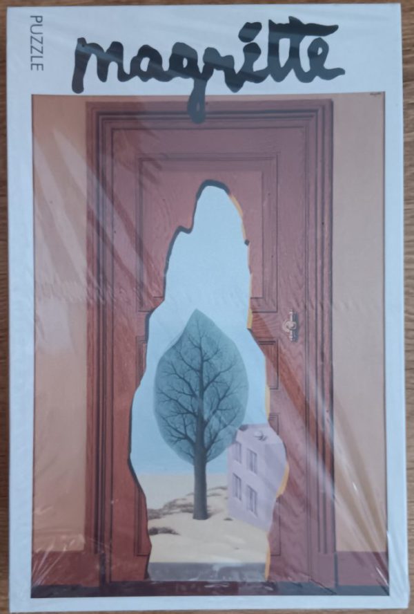 Image of the puzzle 1000, Selegiochi, The Loving Perspective, by René Magritte, Factory Sealed, Picture of the box