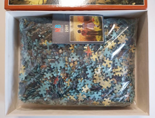Image of the puzzle 3000, MB, Liberty Leading the People, by Eugène Delacroix, Sealed Bag, Picture of the bag