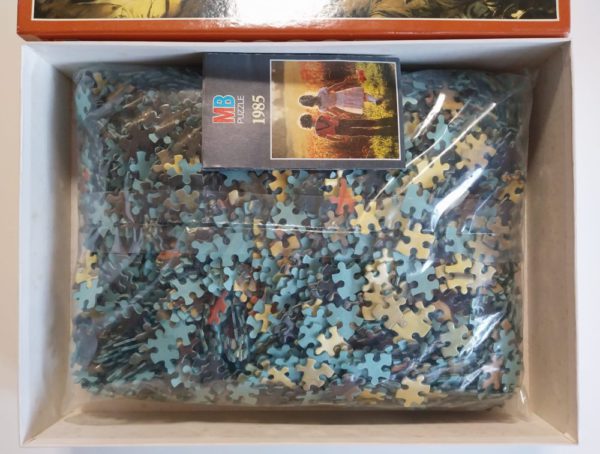 Image of the puzzle 3000, MB, Liberty Leading the People, by Eugène Delacroix, Sealed Bag, Picture of the bag
