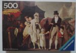 Image of the puzzle 500, Ravensburger, Sudden Shower, by by Louis-Léopold Boilly, Factory Sealed, Picture of the box
