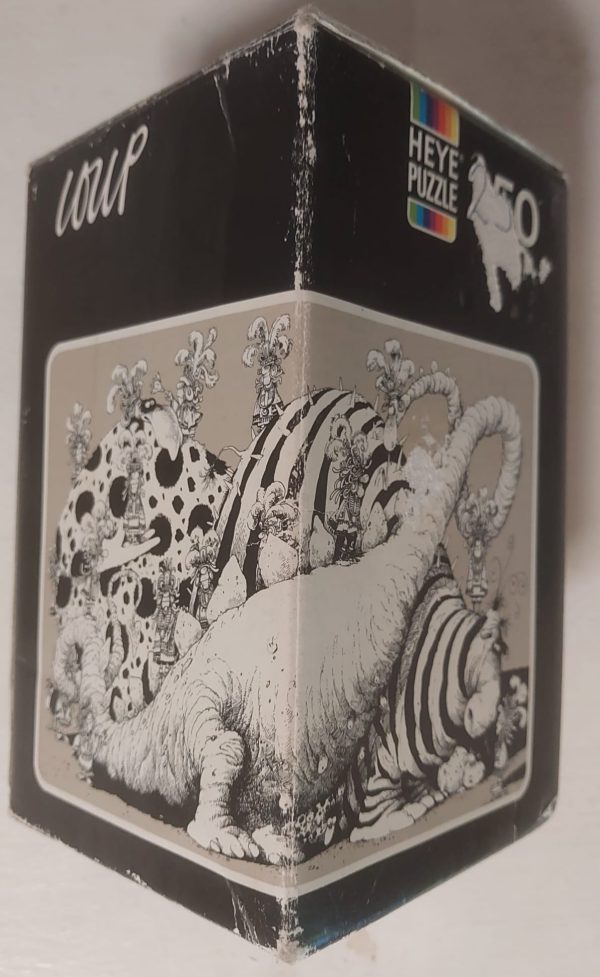 Image of the puzzle 250, Heye, Montezuma, Jean-Jacques Loup, Complete, Picture of the box