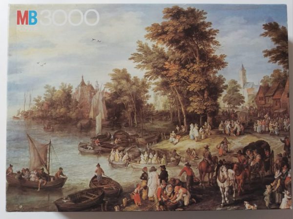 Image of the puzzle 3000, MB, The Cove, Jan Brueghel the Elder, Sealed Bag, Picture of the box