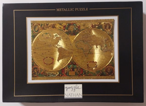 Image of the puzzle 1000, Nathan, Aqua et Terra, by by Henricus Hondius the Younger, Sealed Bag, Picture of the box