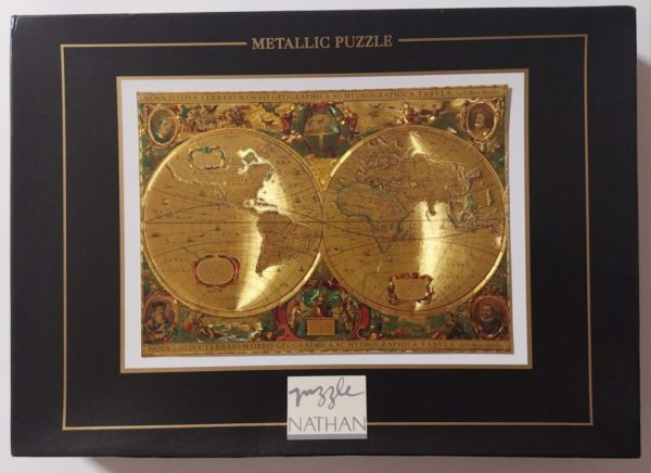 Image of the puzzle 1000, Nathan, Aqua et Terra, by by Henricus Hondius the Younger, Sealed Bag, Picture of the box