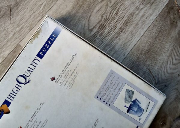 Image of the puzzle 1000, Clementoni, Universal Judgement, by Michelangelo, Sealed Bag, Detail of the box