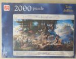 Image of the puzzle 2000, Jumbo, The Invitation, Tom duBois, Factory Sealed, Picture of the box