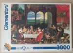 Image of the puzzle 3000, Clementoni, Taste, Hearing and Touch, by Jan Brueghel the Elder, Sealed Bag, Picture of the box