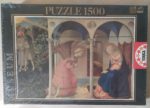 Image of the puzzle 1500, Educa, The Annunciation, Fra Angelico, Factory Sealed, Picture of the box