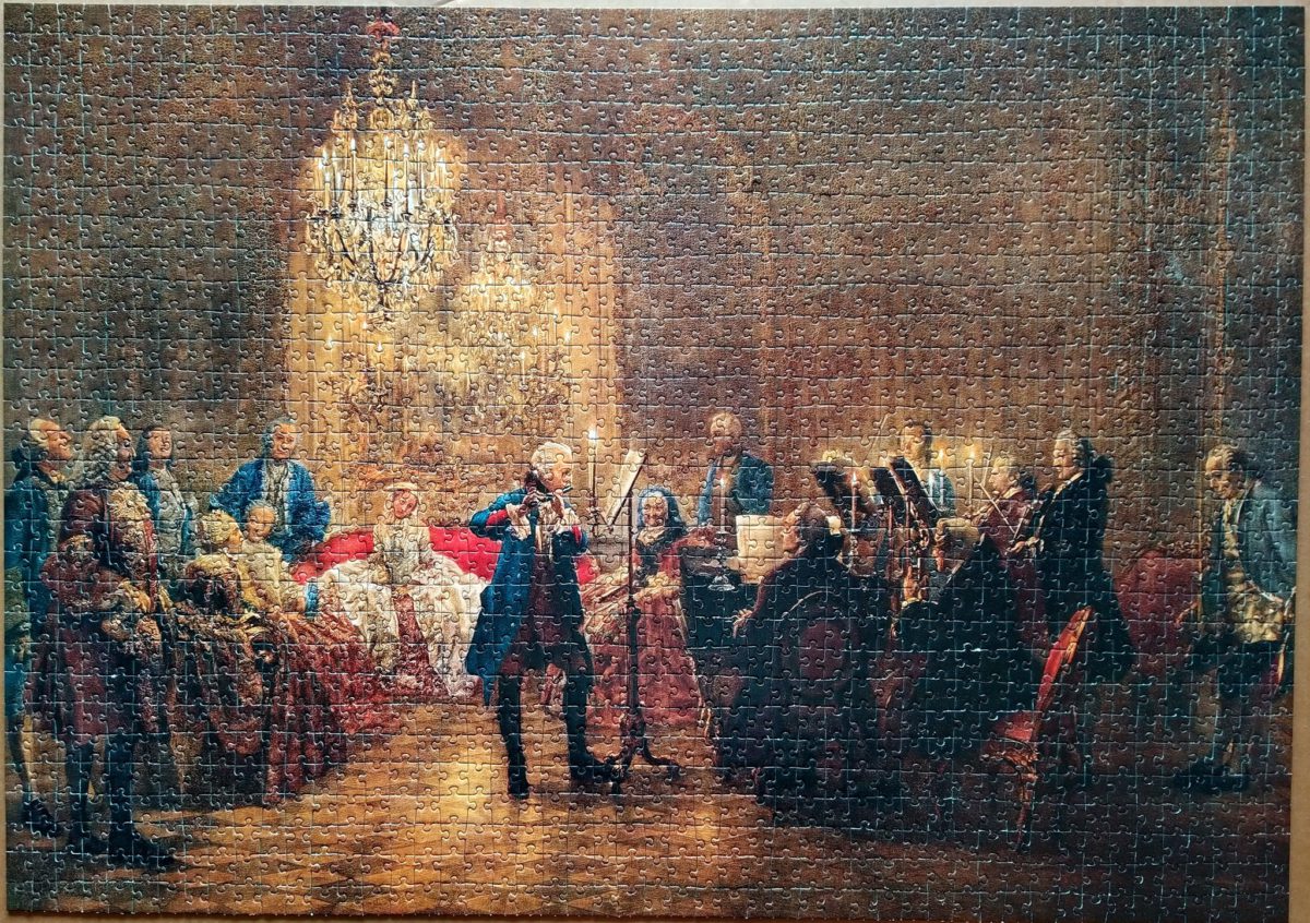 1500 Prestel Flute Concert with Frederick the Great Rare Puzzles