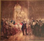 Image of the puzzle 1500, Prestel, Flute Concert with Frederick the Great, by Adolph Menzel, Complete, Picture of the poster