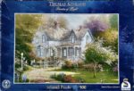 Image of the puzzle 500, Schmidt, Home Is Where the Heart Is, by Thomas Kinkade, Complete, Picture of the box