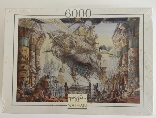 Image of the puzzle 6000, Nathan, Nautilus, Gabor Szittya, Factory Sealed, Picture of the box