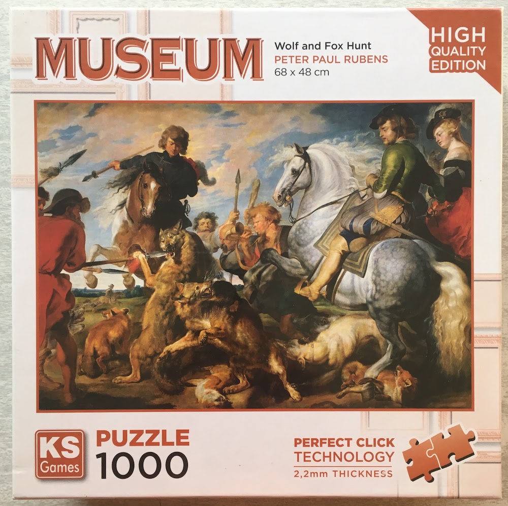 Lais Puzzle Peter Paul Rubens - Selbstporträt des Malers mit seiner Frau Isabella Brant in der Geißblattlaube 1000 Teile kaufen