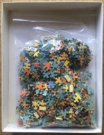 Image of the puzzle 1000, MB, Niort Cycles et Automobiles, Complete, Picture of the bag